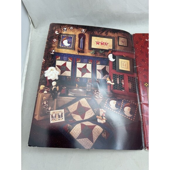 Fiber Mosaics All Star Santa Review Leslie Beck Quilt Patterns Pillows Rugs Book - Picture 3 of 10